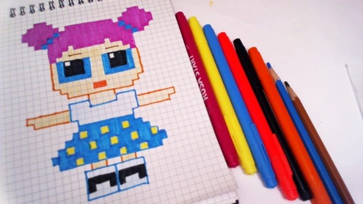 Handmade Pixel Art Lol Surprise – How To Draw Lol Surprise dedans Pixel Jouet