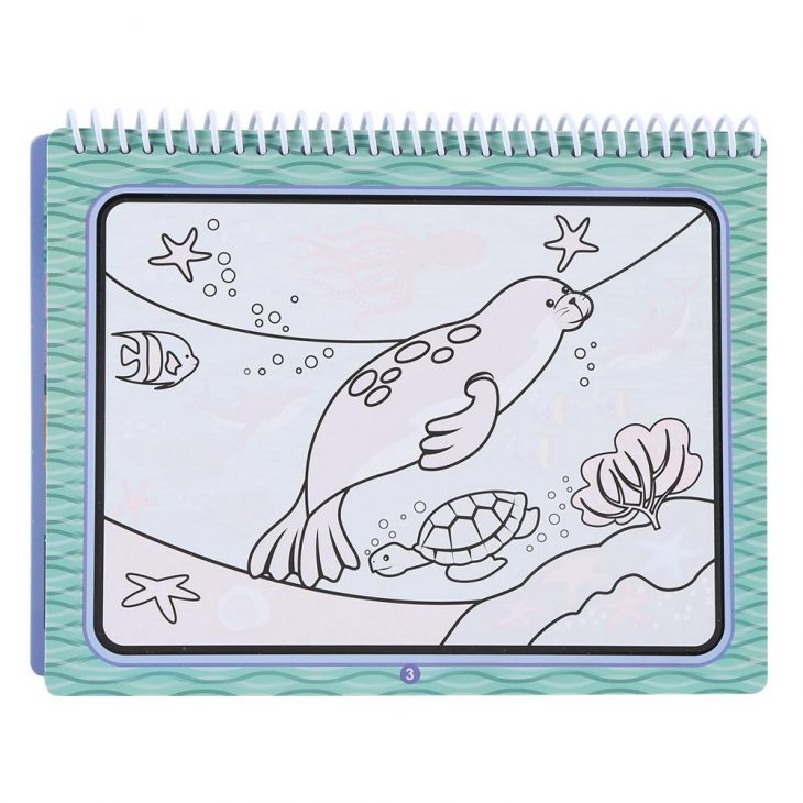 Herwey Livre De Coloriage De L \\ 'eau, Livre De Peinture À Colorier  Magique Pour Enfants Portatif Avec Stylo Dessin À L \\' Eau Pour Enfants  Tôt, à Coloriage Magique Pour Enfant