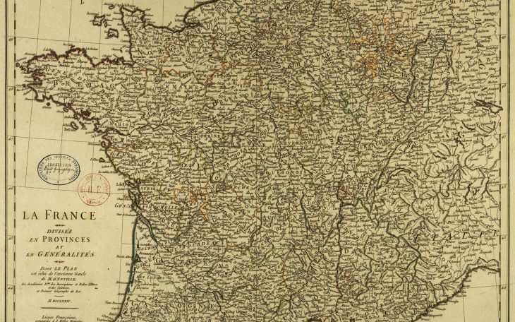 Histoire : La Création Des Départements Français À La Révolution concernant Carte Anciennes Provinces Françaises