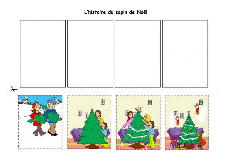 Histoire Séquentielle Noel – Bing Images | Noel Maternelle à Images Séquentielles À Imprimer