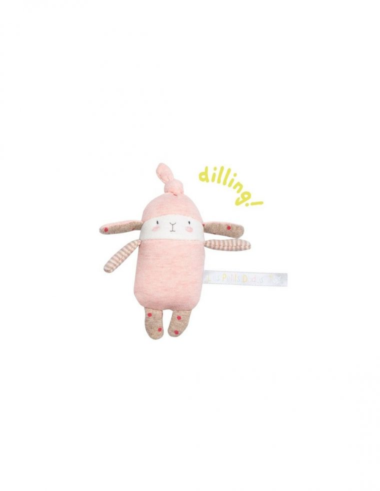 Hochet Petit Lapin Rose Lulu Les Petits Dodos – Moulin Roty dedans Lapin Lulu