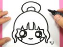 How To Draw A Cute Girl Easily dedans Dessin Facile Pour Fille
