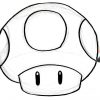 How To Draw Mario Mushroom Step By Step serapportantà Dessin Facile A Realiser