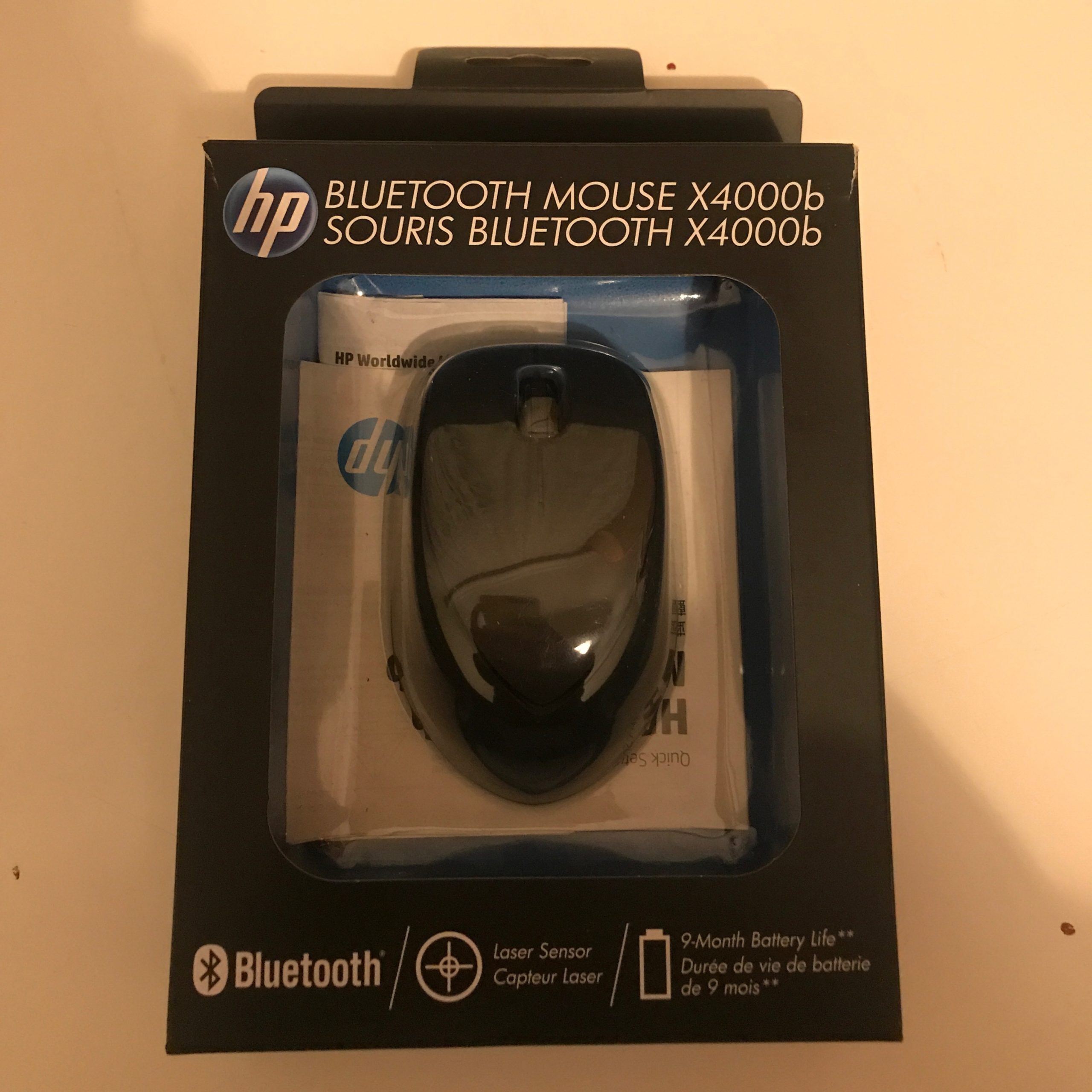 Hp bluetooth mouse x4000b