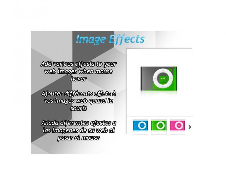 Image Effects – Prestashop Module avec La Souris Du Web