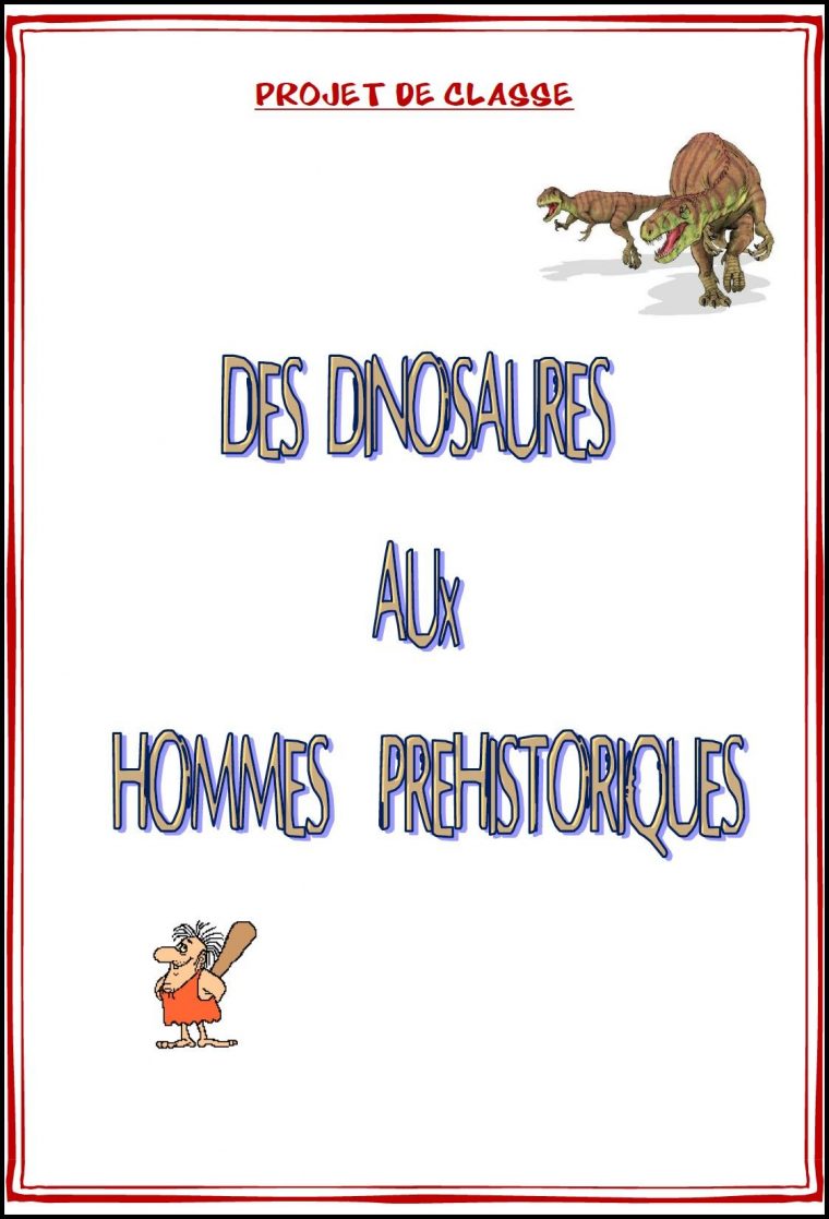 Image Projet Prehistoire | Dinosaures | Préhistoire encequiconcerne Jeux De Préhistoire