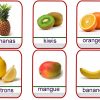 Imagier | Étiquette Fruits Et Légumes, Apprendre Les Fruits pour Jeux De Fruit Et Legume Coupé