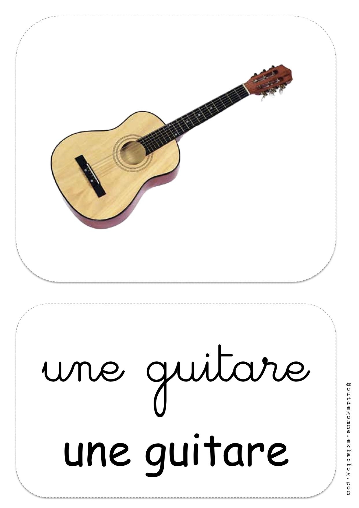 Instruments De Musique - Affichage, Écoute - Bout De Gomme concernant Activité Musicale Maternelle 