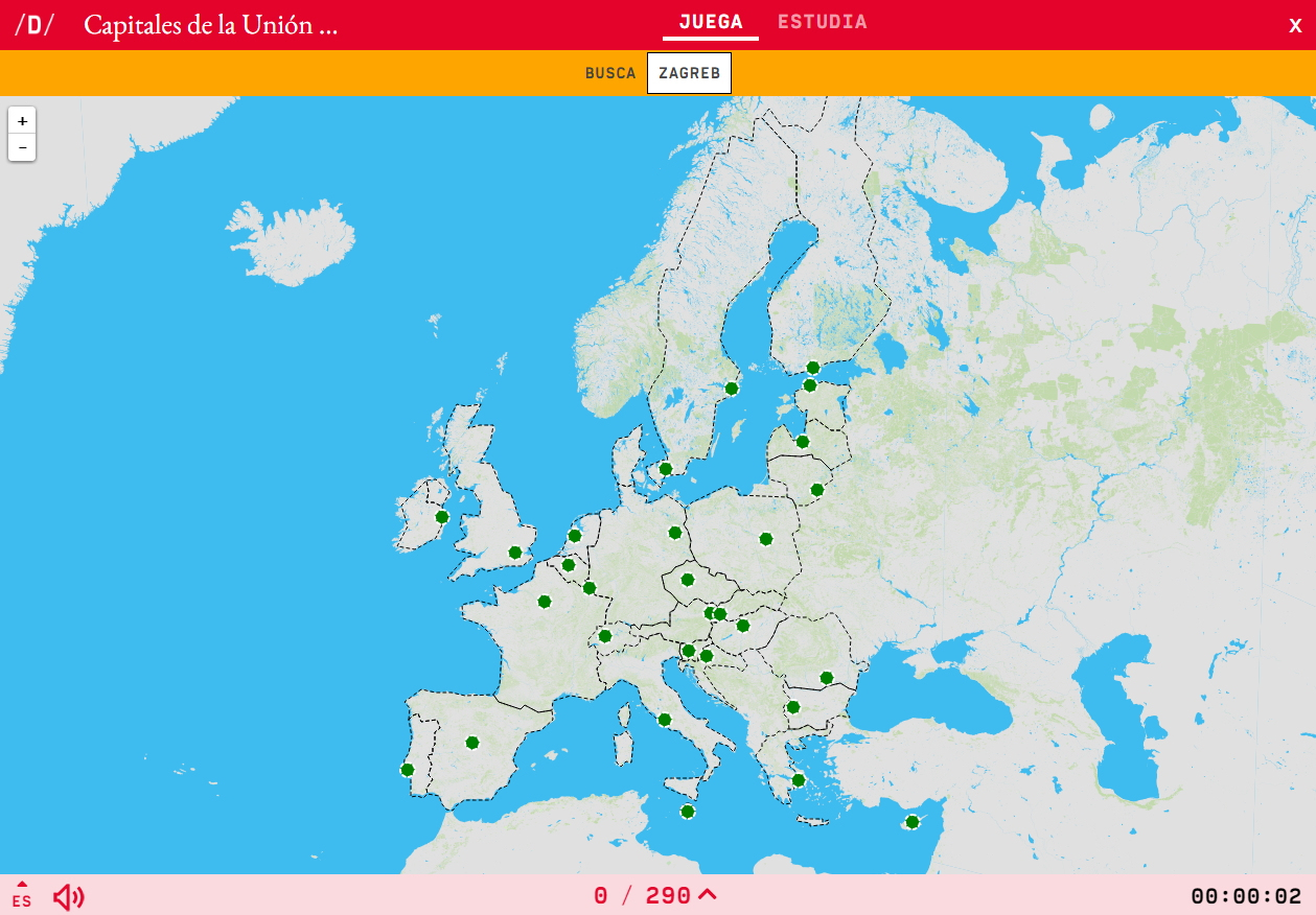 Interactive Map. Where Is It? European Union&amp;#039;s Capital serapportantà Capital De L Union Européenne 