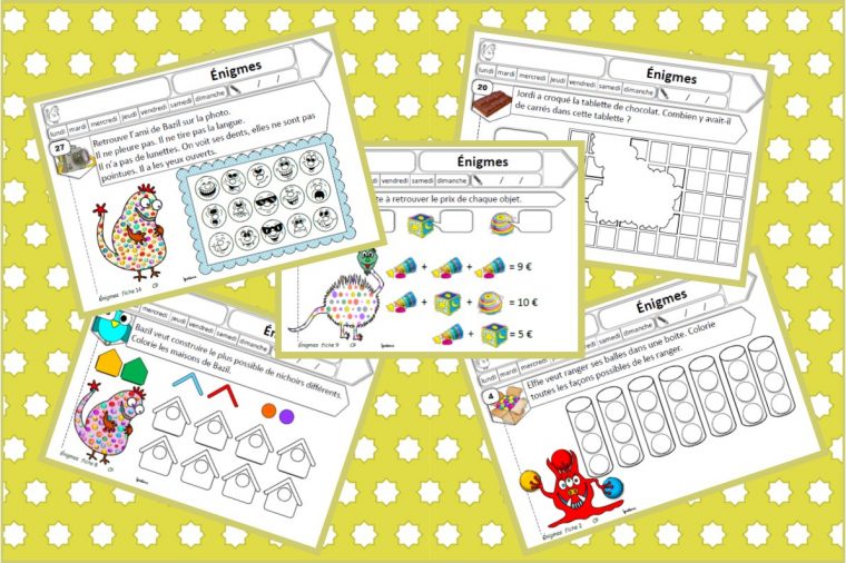 Ipotâme .tâme: Arp 40 Énigmes De Mathématiques Cp Ce1 concernant Mathématiques Facile