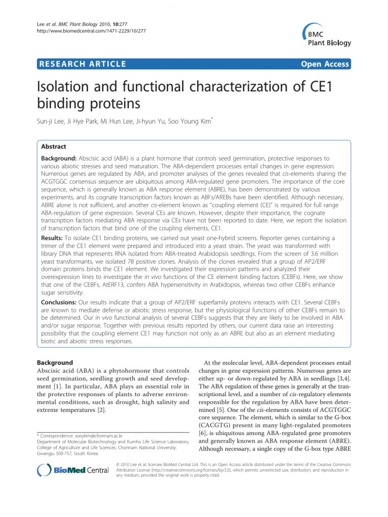 Isolation And Functional Characterization Of Ce1 Binding tout Reproduction De Figures Ce1