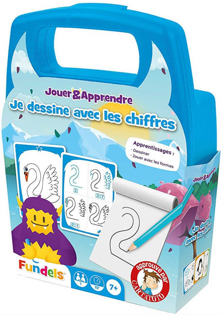 Je Dessine Avec Les Chiffres – Lillojeux avec Jeux Avec Des Chiffres