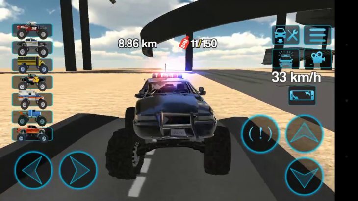 Jeep Et Voiture De Police 4X4.jeu Vidéo à Jeu De Voiture De Police Gratuit