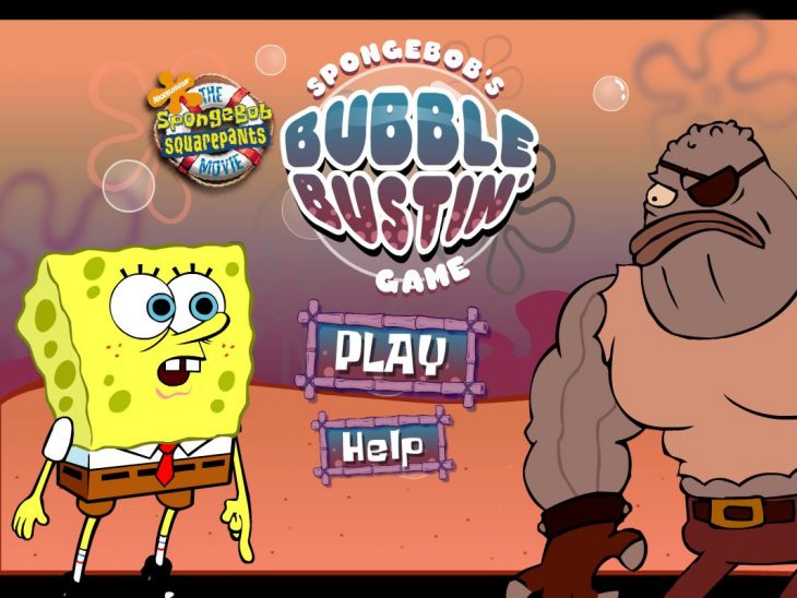 Jeu Bob L'éponge Bubble Bustin / Jeuxgratuits concernant Jeux Gratuits De Bulles