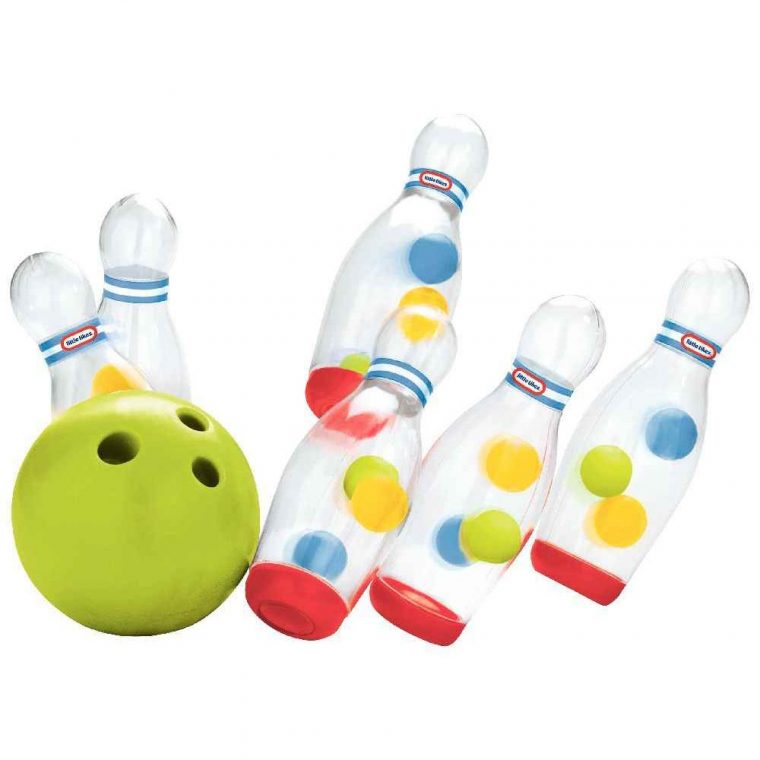 Jeu De Bowling 6 Quilles Transparentes + 1 Boule – Little pour Jeux Du Bowling