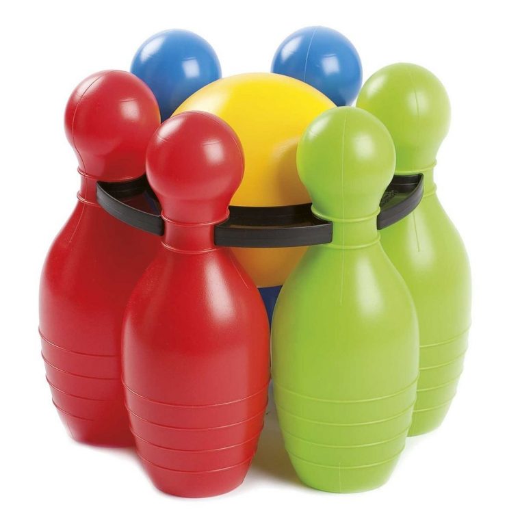 Jeu De Bowling Enfant – 6 Quilles Et 1 Boule – Plastique encequiconcerne Jeu Bowling Enfant