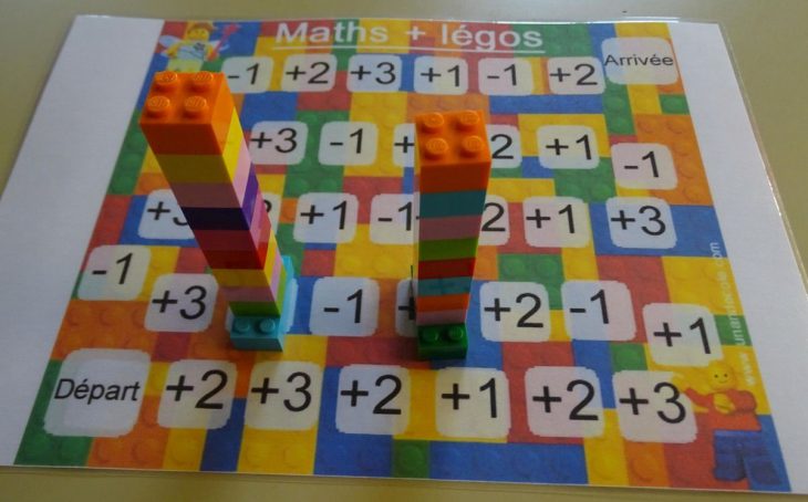 Jeu De Calcul Avec Des Légos – Ms Début Cp – Un An D'école intérieur Jeu Calcul Enfant