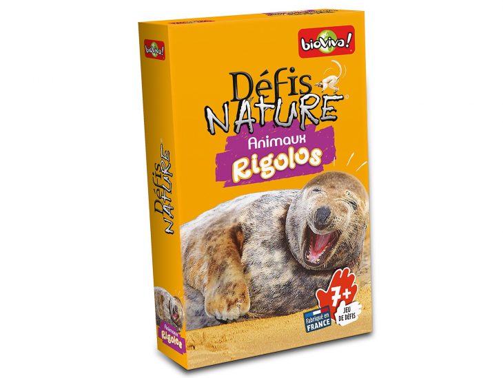 Jeu De Cartes Défis Nature – Animaux Rigolos pour Jeu De Carte De France