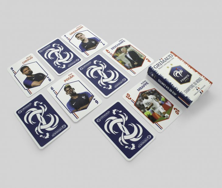 Jeu De Cartes France Champions Du Monde 2018 tout Jeu De Carte De France