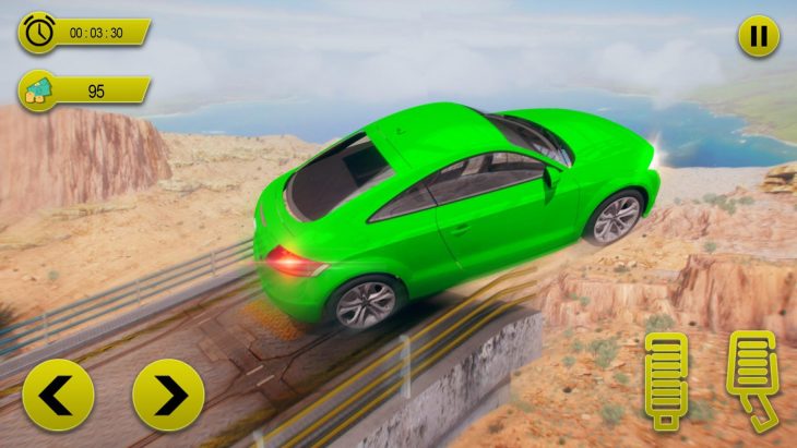 Jeu De Conduite D'accident De Voiture: Sauts De Pour Android avec Jeux De Accident De Voiture