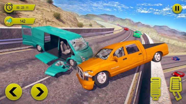 Jeu De Conduite D'accident De Voiture: Sauts De Pour Android encequiconcerne Jeux De Accident De Voiture