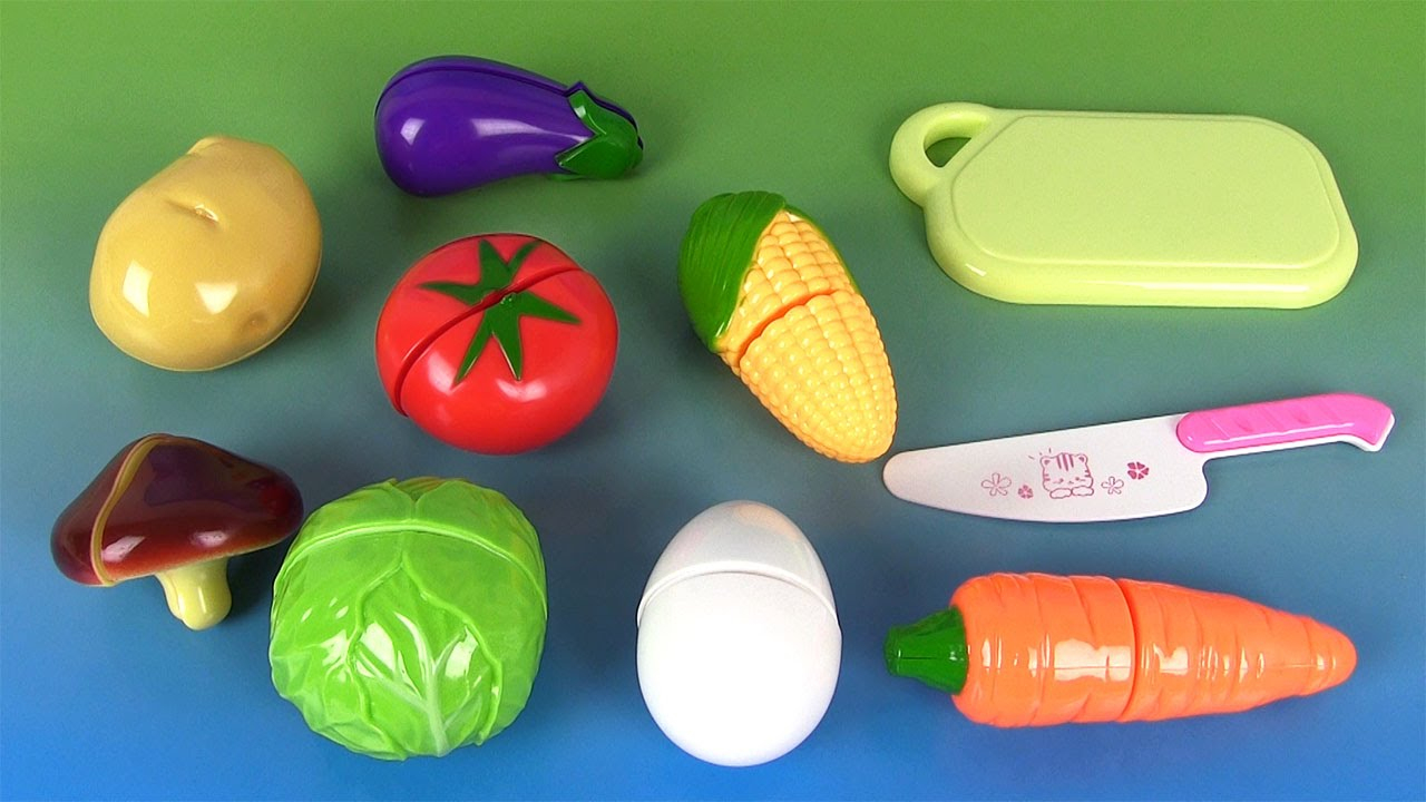 Jeu De Coupe Légumes Funny Toy Cutting Velcro Food Jouet Premier Age Toy  Cutting Vegetables dedans Jeux De Fruit Et Legume Coupé 