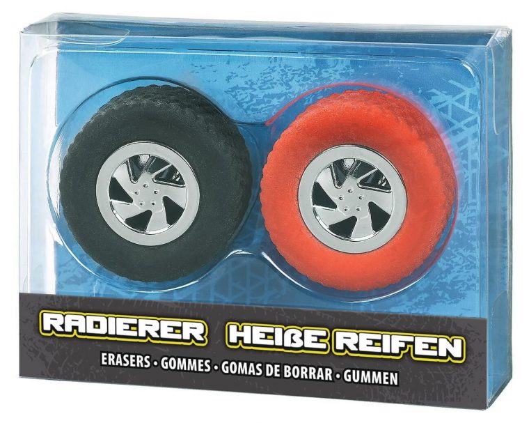 Jeu De Gommes Pneus De Voiture 3,5 Cm Noir/rouge 2 Pièces encequiconcerne Jeux De Voiture Rouge