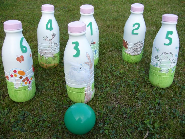 Jeu De Quille Bouteille De Lait | Bouteille De Lait à Jeu De Quilles Enfant