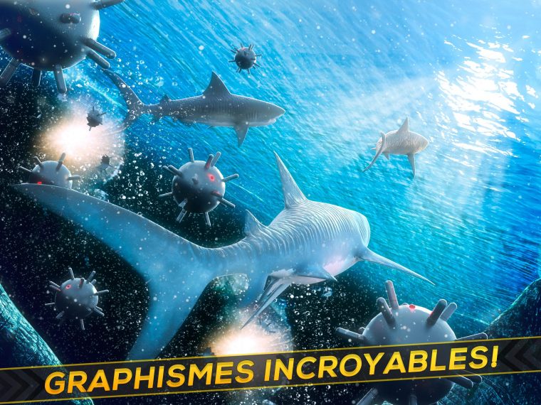 Jeu De Requin Tueur 3D Gratuit Pour Android – Téléchargez L'apk concernant Requin Jeux Gratuit