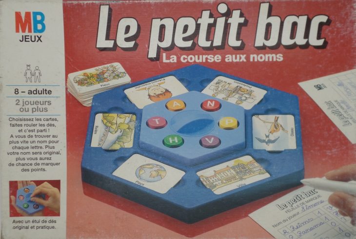 Jeu De Société : Le Petit Bac pour Jeu De Société Avec Des Lettres