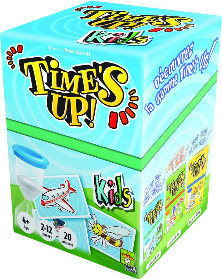 Jeu De Société Time's Up Kids Version Chat Asmodée | Jeux De serapportantà Jeux De Société À Partir De 4 Ans