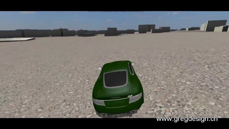 Jeu De Voiture Gratuit "aston Car City" À Télécharger (Blender Game Engine) à Télécharger Un Jeu De Voiture