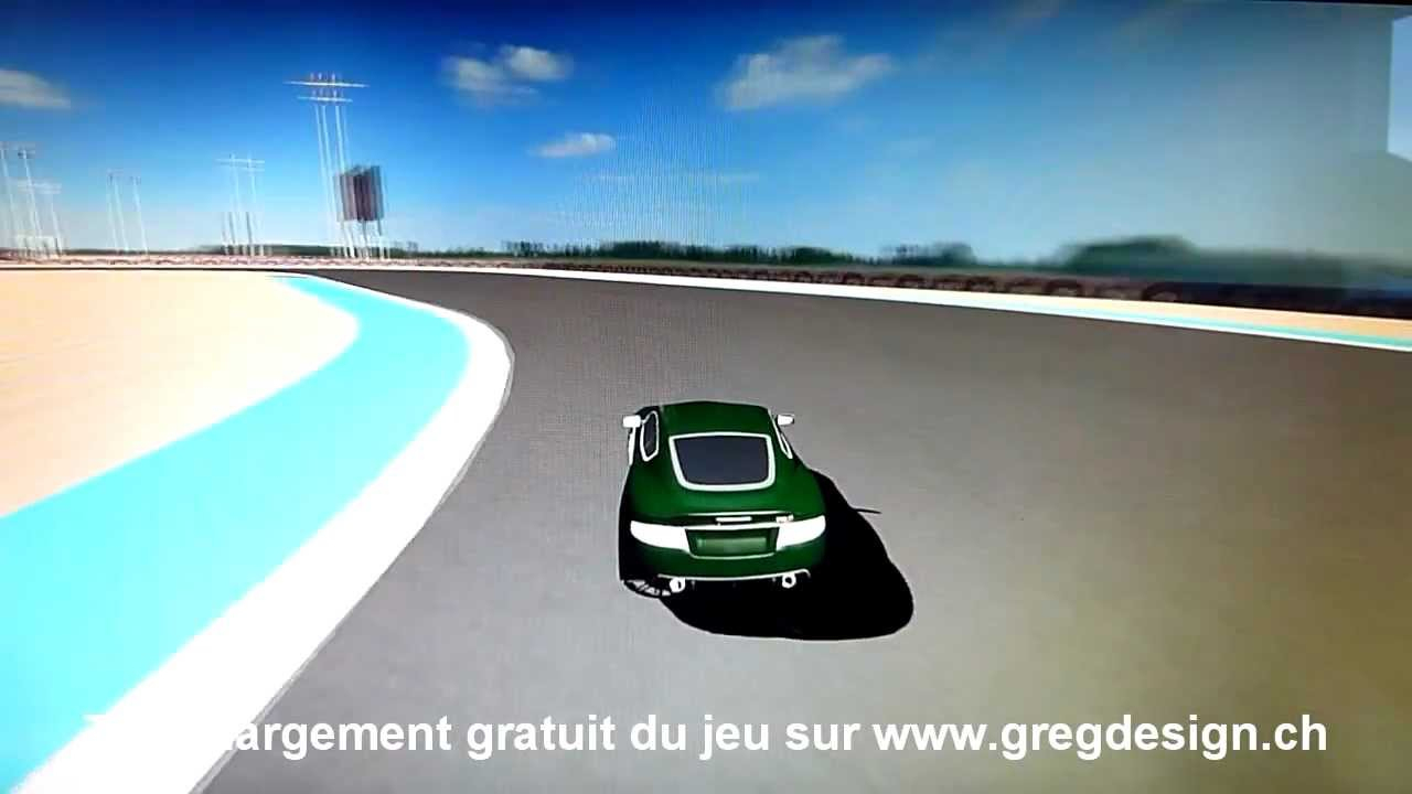 Jeu De Voiture Gratuit Avec Blender 3D Aston Martin Car Circuit Vitesse À  Télécharger Par Gregdesign intérieur Télécharger Un Jeu De Voiture