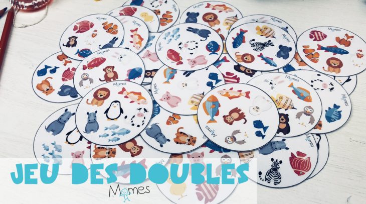 Jeu Des Doubles À Imprimer – Momes tout Jeux De Concentration À Imprimer