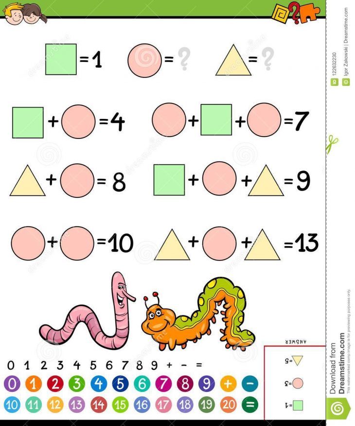 Jeu Éducatif De Calcul De Maths Pour Des Enfants pour Jeu Calcul Enfant