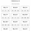 Jeu Éducatif Table De 10 Quiz Multiplication Exercice En tout Jeux Educatif Table De Multiplication