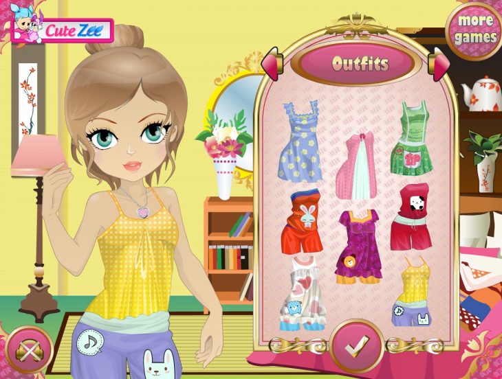 Jeu Fête Fille En Pyjama Gratuit En Ligne dedans Jeux De Fille Gratuit Animaux