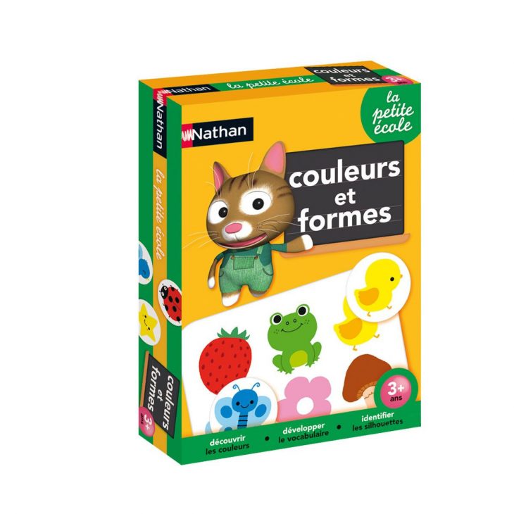 Jeu La Petite École Formes Et Couleurs Nathan : Avis Et pour Jeux Forme Et Couleur