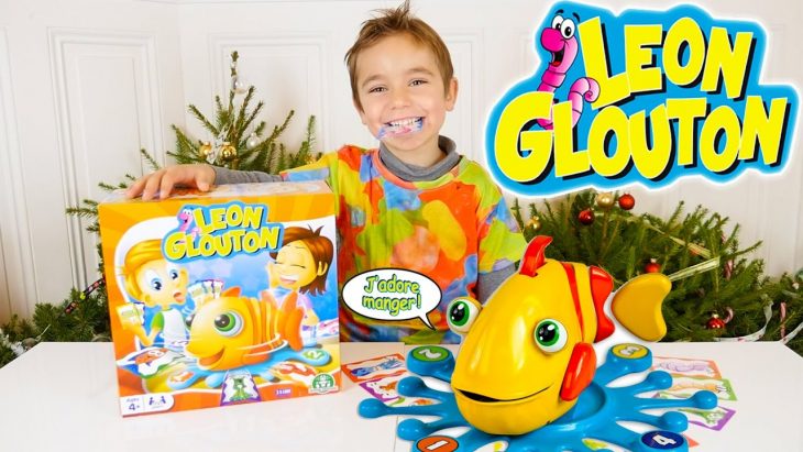 Jeu – Leon Glouton – Ce Poisson Ne Fait Que Manger ! – Jeu De Société Et  D'action encequiconcerne Jeux Du Poisson