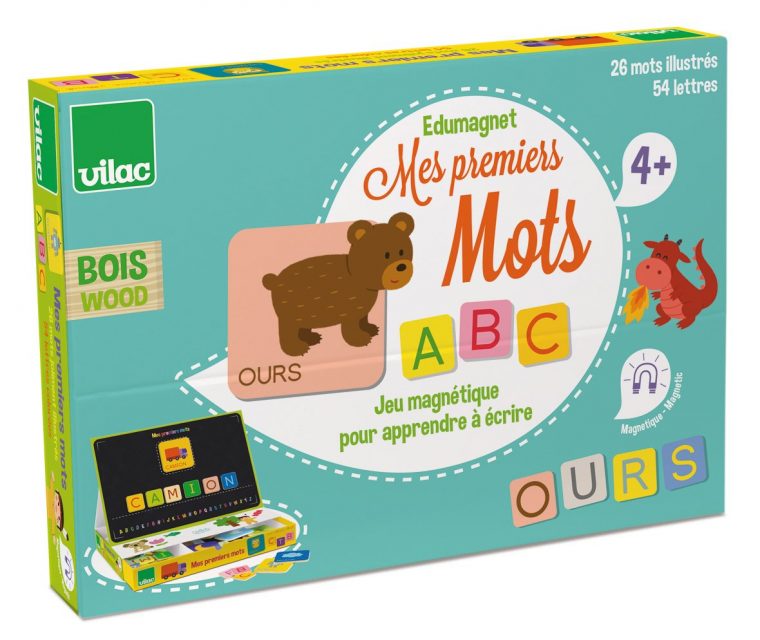 Jeu Magnétique Pour Apprendre À Écrire Et Lire Vilac avec Jeux Pour Apprendre À Écrire