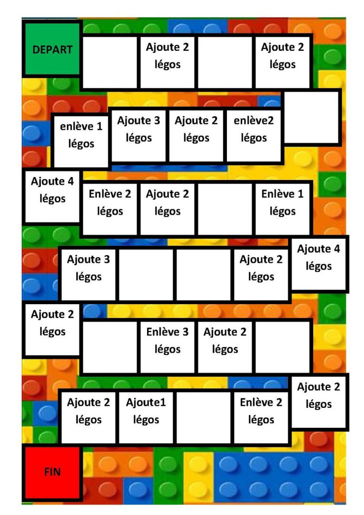 Jeu Plateau 3 Indice Carte à Plateau De Jeux De Société À Imprimer