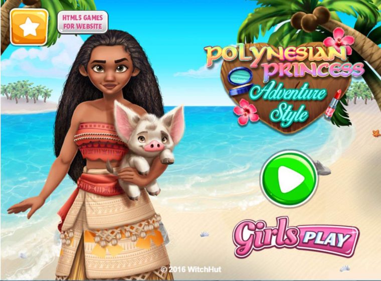 Jeu Sur Aventure Pour Fille En Ligne Avec La Princesse Moana avec Jeux Animaux Pour Fille