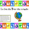 Jeu Tour Du Monde Pour Cloturer Le Projet | Jeu Pays Du serapportantà Jeux De Carte Geographique Du Monde