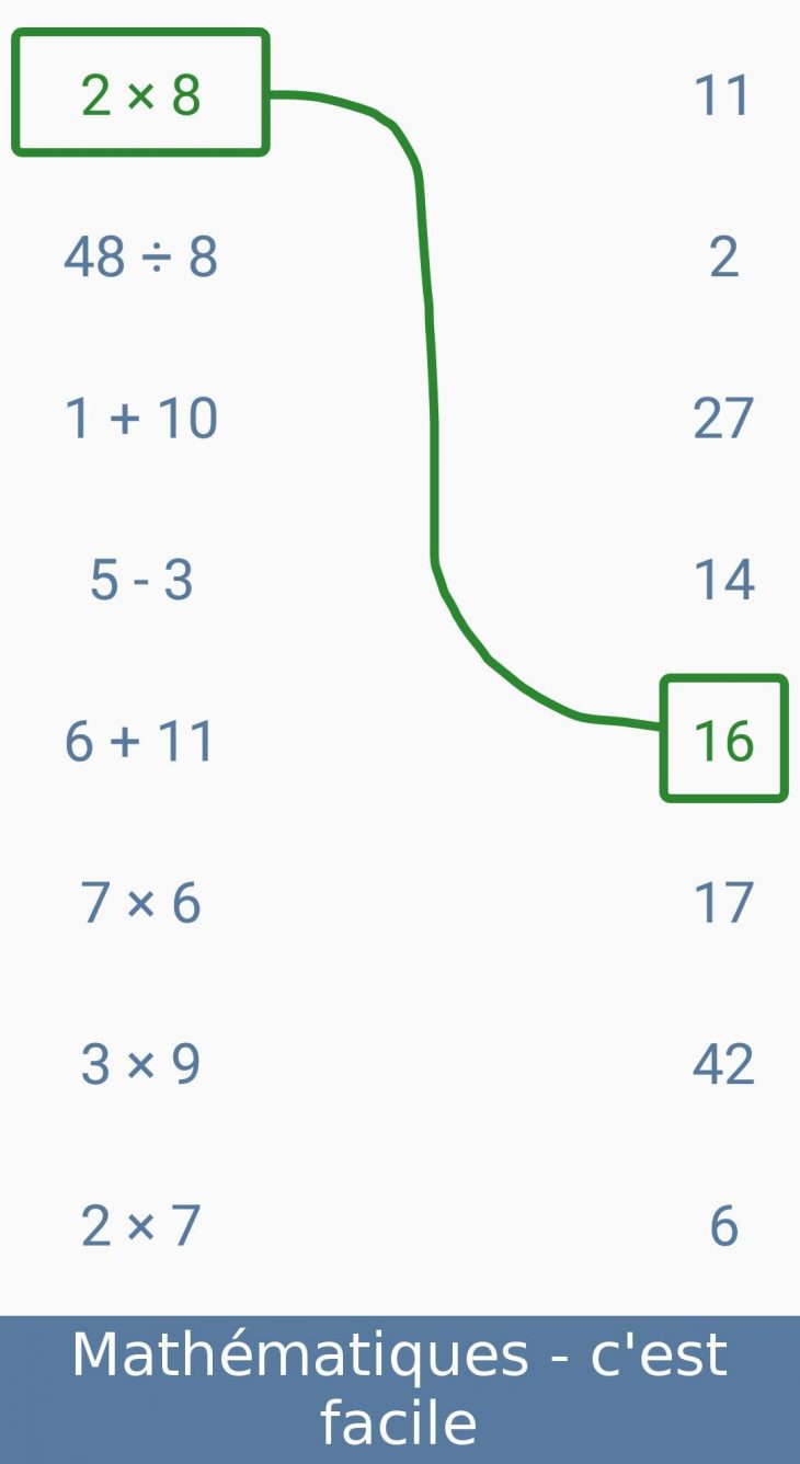 Jeux De Maths – Entraînement Cérébral Pour Android destiné Jeux De Maths Facile