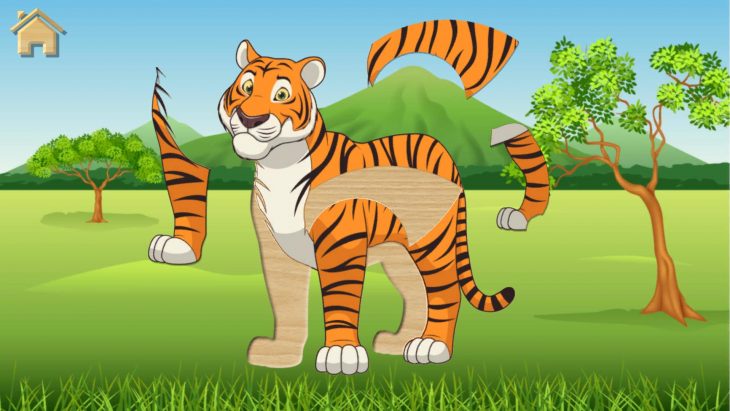 Jeux De Puzzle – Animaux Pour Enfants Pour Android avec Jeux De Puzzle Enfant