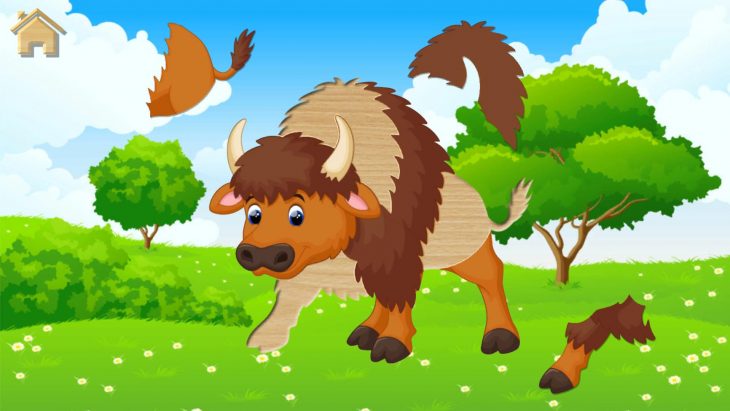 Jeux De Puzzle – Animaux Pour Enfants Pour Android serapportantà Jeux De Puzzle Enfant