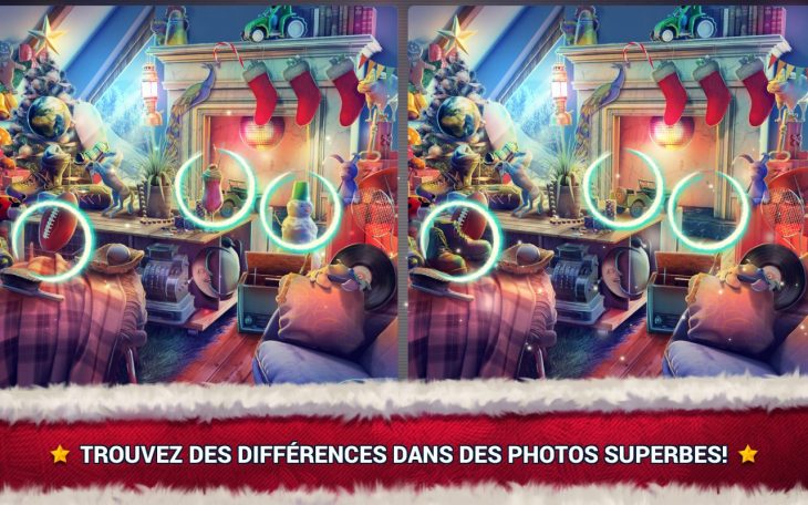 Jeux Des Différences Noël – Jeux Des Erreurs – Jeux Midva pour Jeux Gratuits De Différences