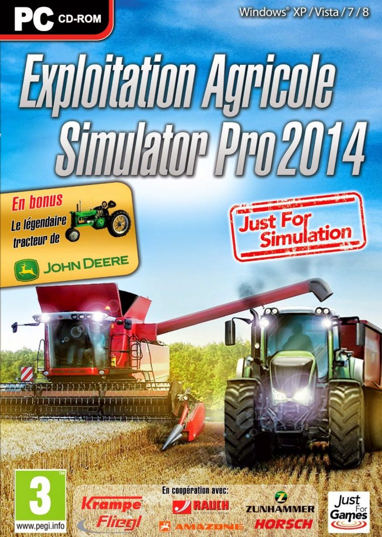 Jeux Pc: Exploitation Agricole Simulator Pro 2014 Cracked à Jeux Pour Telecharger Sur Pc