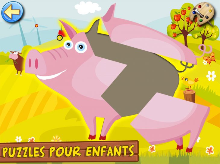 Jeux Pour Enfants Et Bebe 3+ Ans Gratuit: Ferme Pour Android avec Jeux De Enfan Gratuit