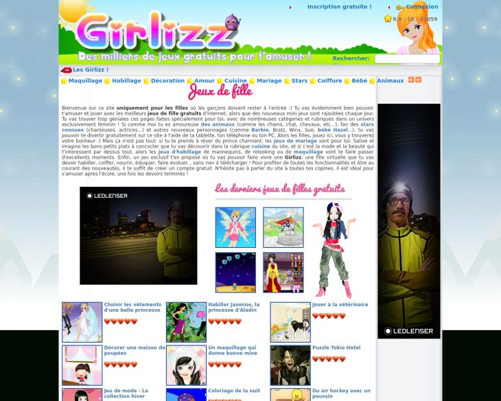 Jeux Pour Fille En Ligne Hipe intérieur Jeux En Ligne Pour Les Filles